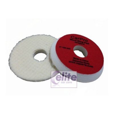 CarPro Heavy Cut Wool Ring Foam Pad 155mm