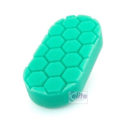 Elite HEXSHINE Green Medium Cut Polish Applicator Pad