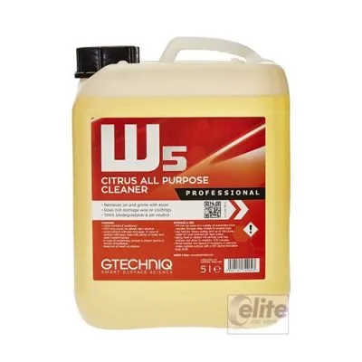 Gtechniq W5 Citrus All Purpose Cleaner - 5 Litre