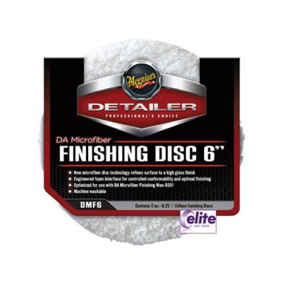 Meguiar's DA Microfibre Finishing Disc 6" - Pack of Two