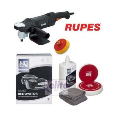 Rupes LH18ENS Rotary Polisher Autoglym Rapid Renovator Kit
