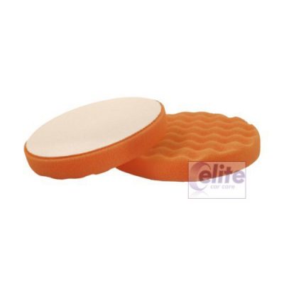 Elite Coolfoam 150mm Orange Light Cut Waffle Pad