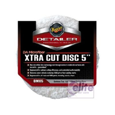 Meguiar's DA Microfibre XTRA CUT Disc 5" - Pack of Two